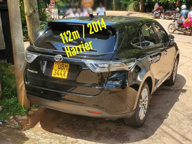 2014 Toyota harrier 2014