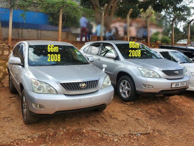 2008 Toyota Harriers at 66m each