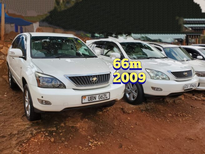 Toyota Harriers at 66M each 2009