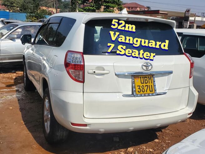 Toyota Vanguard 7 seater