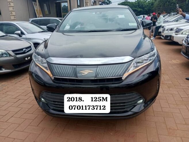 Toyota harrier 2018