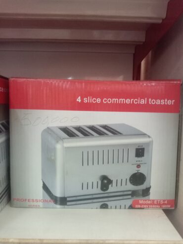 4 slice commercial toaster