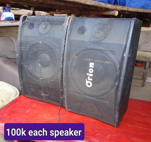 Speakers at 100k each