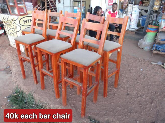 Bar chairs at 40k each