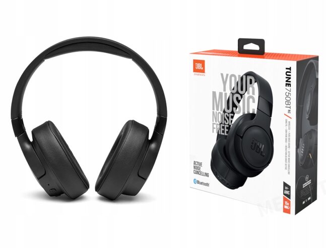 JBL TUNE750BTnc Wireless Noise-Cancelling Headphones