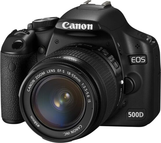 Canon EOS 500D Digital SLR Camera (incl. EF-S 18-55 mm IS Le