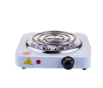 Hot Plate – Stove White Electric Single Burner