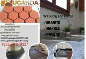 Granite, marble, cabinets, pavers, premixed concrete and mor