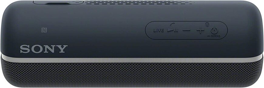 Sony SRS-XB22 EXTRA BASS Portable Bluetooth Speaker – Black