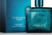 Versace Eros Eau de Toilette Spray for Men, 150ml 3.4 Fl Oz