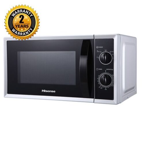 Hisense Microwave Oven, 20 Litres – Silver