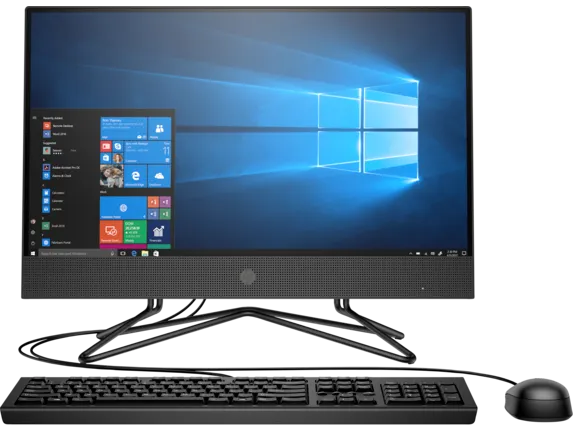 HP 200 G4 22 All-in-One Desktop (i3, 4GB, 1TB, Black , #9UG5