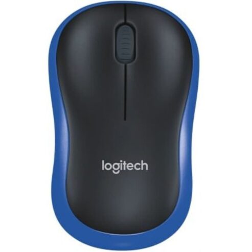 Logitech M185 Wireless Mouse – Blue