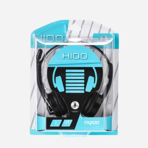Rapoo H100 Stereo Wired Headphone