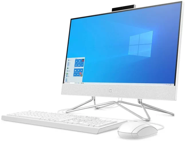 HP 200 G4 All-In-One Desktop (i5, 4GB, 1TB, Snow White, 5W83