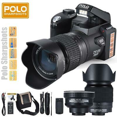 POLO HD 33MP 3″ LCD 24X ZOOM DIGITAL DSLR CAMERA PHOTO VIDEO