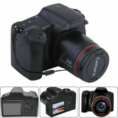 DIGITAL SLR CAMERA 3 INCH TFT LCD SCREEN HD 16MP 1080P 16X Z