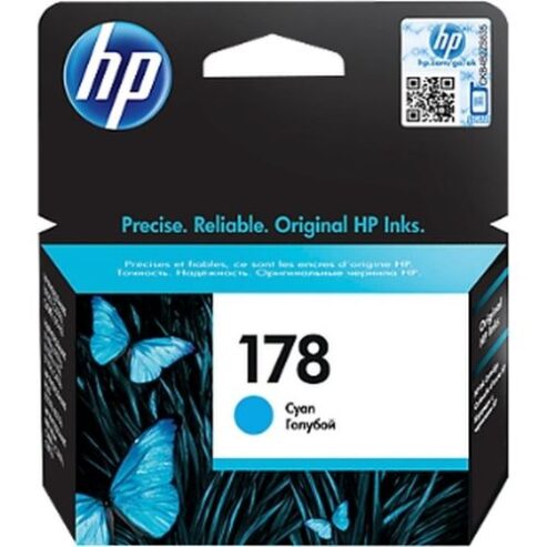 Original ink Cartridge HP 178 – Cyan