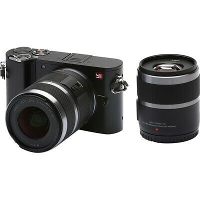 YI M1 4K VIDEO 20 MP MIRRORLESS DIGITAL CAMERA W/ 12-40MM &