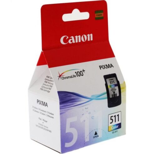 Canon 511 Color Cartridges – Tri-color