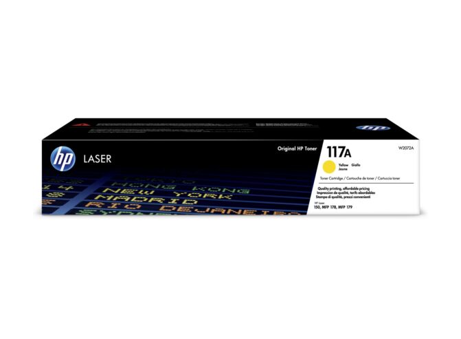 HP 117A Yellow Original Laser Toner Cartridge