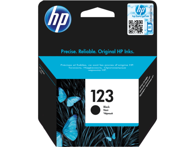 HP 123 Black Original Ink Cartridge