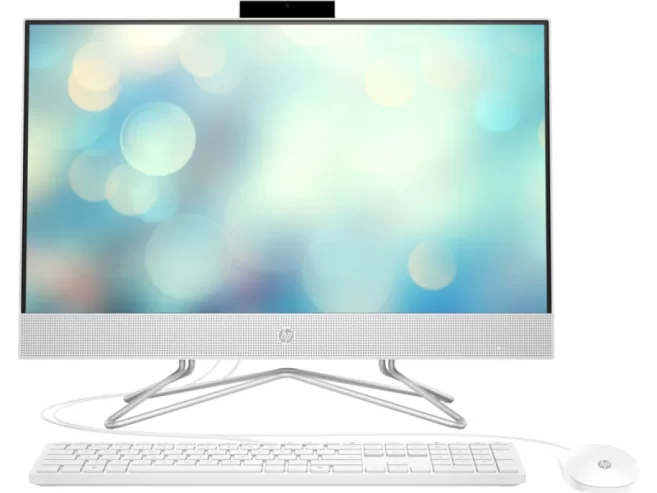 HP 200 G4 22 All-in-One Desktop (Pentium, 4GB, 1TB, Snow whi
