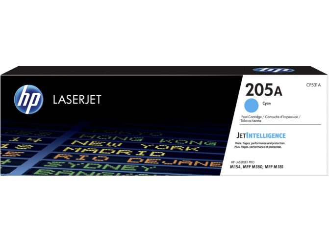 HP 205A Cyan Original LaserJet Toner Cartridge