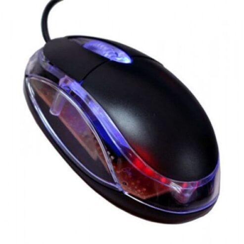 Intex IT-OP14 Wired Mouse – Black