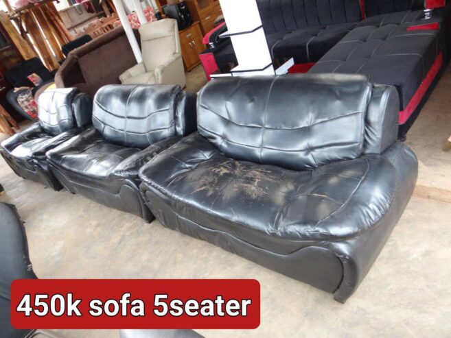 5 sofa seater at 450k