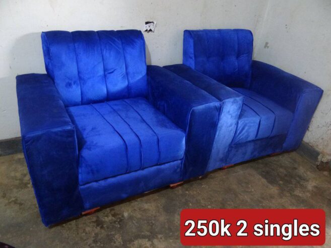 2 single seater sofa set