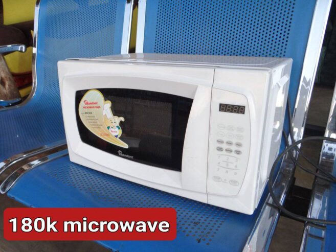 White microwave