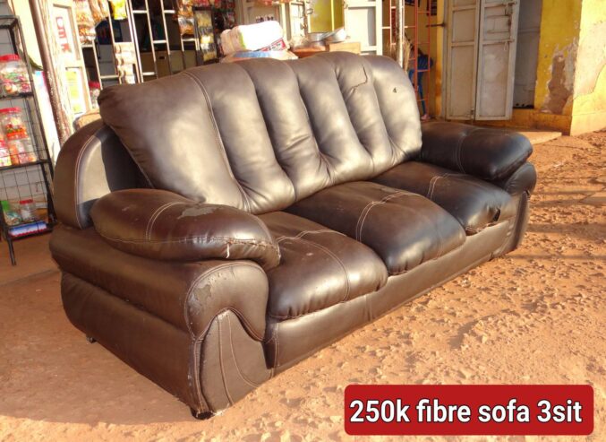 Fibre sofa seater