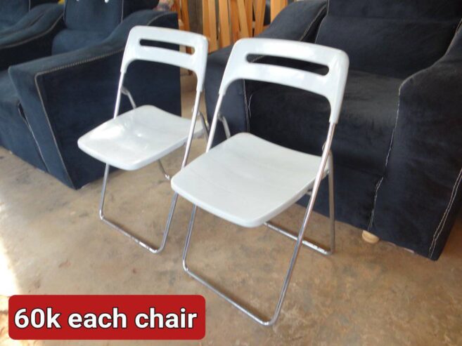 Chairs at 60k each