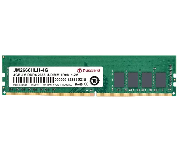 Transcend JetRam 4GB DDR4-2666 SO-DIMM Desktop RAM