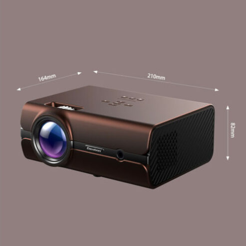 4K 3D WIFI WIRELESS LED PROJECTOR ANDROID 6.0 BT 1080P HD SM