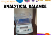 analytical precision laboratory balance with touch screen