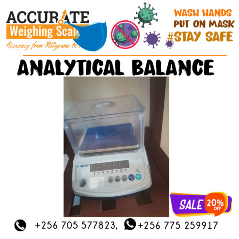 analytical precision laboratory balance with touch screen