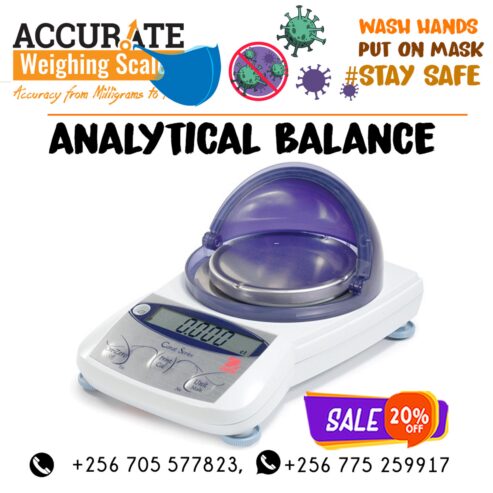 analytical balance with optional USB interface