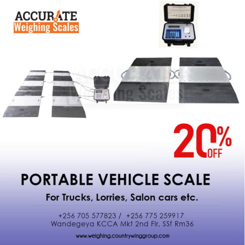 vehicle axle scales with capacity up to 30 tons for sell