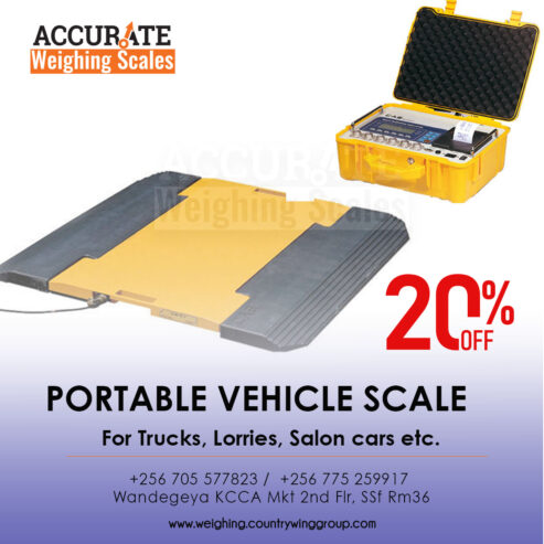 axle car scales with class III accuracy of 10,000e