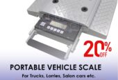 axle car scales with class III accuracy of 10,000e