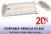 axle car scales with dynamic weighing indicator