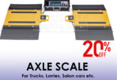 axle car scales with dynamic weighing indicator