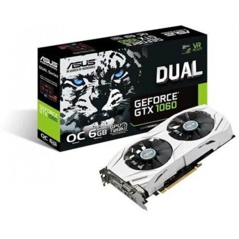 Asus Dual Gefroce GTX 1060 Oc 6 GB DDR5 Graphics Card