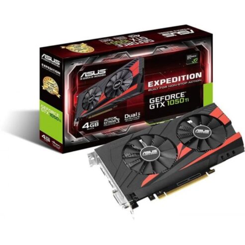 Asus NVIDIA GeForce GTX 1050TI EX-GTX1050TI-4G 4 GB GDDR5 12