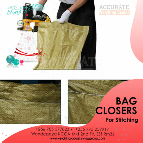 Durable Bag closer weighing machines