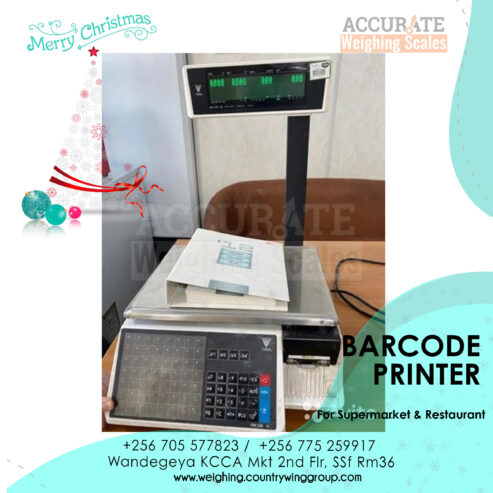 Barcode Supermarket Receipt Printing Scales in Kampala