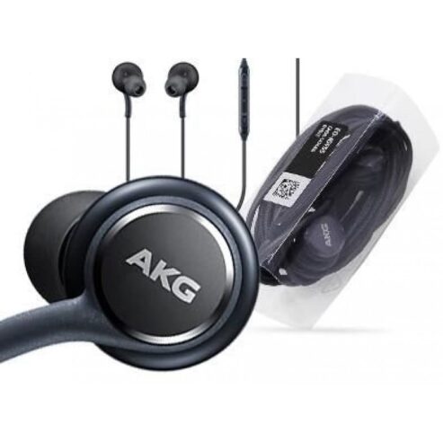 Black AKG Samsung Earphones Headphones Headset Handsfree