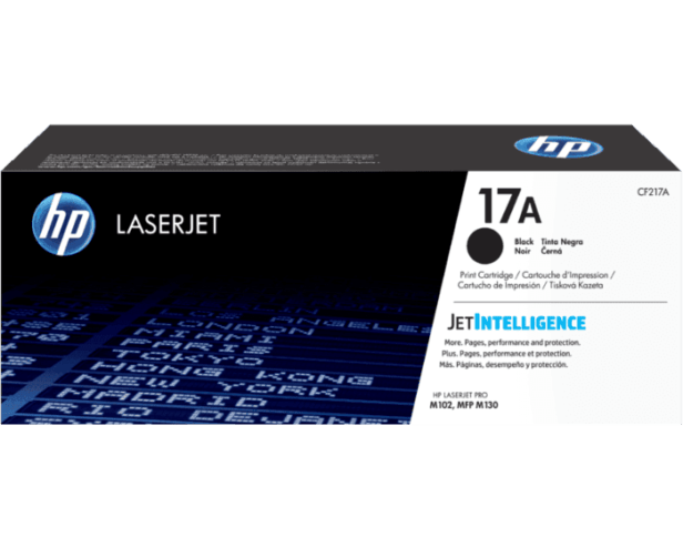 HP 17A Black Original LaserJet Toner Cartridge